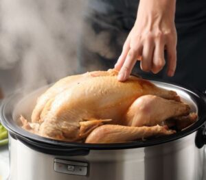 Chicken cook in pressure cooker