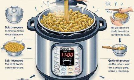 How to cook pasta in an instant pot